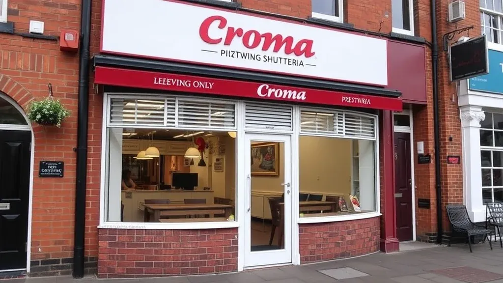 Croma Shutters Chorlton Location, Leaving Only Prestwich Pizzeria 2 Featured image