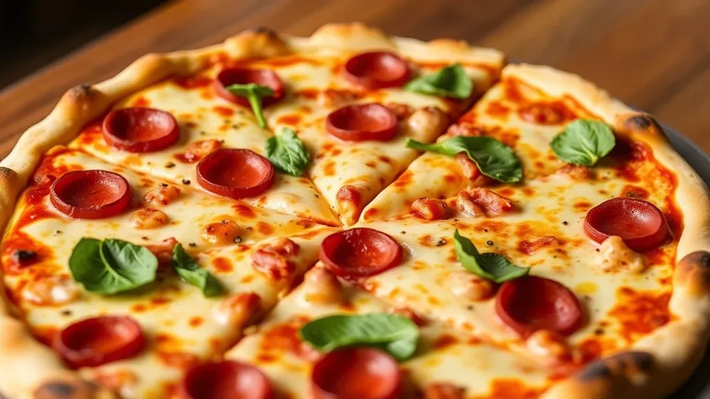 Pizza restaurant offering individual portions and slices